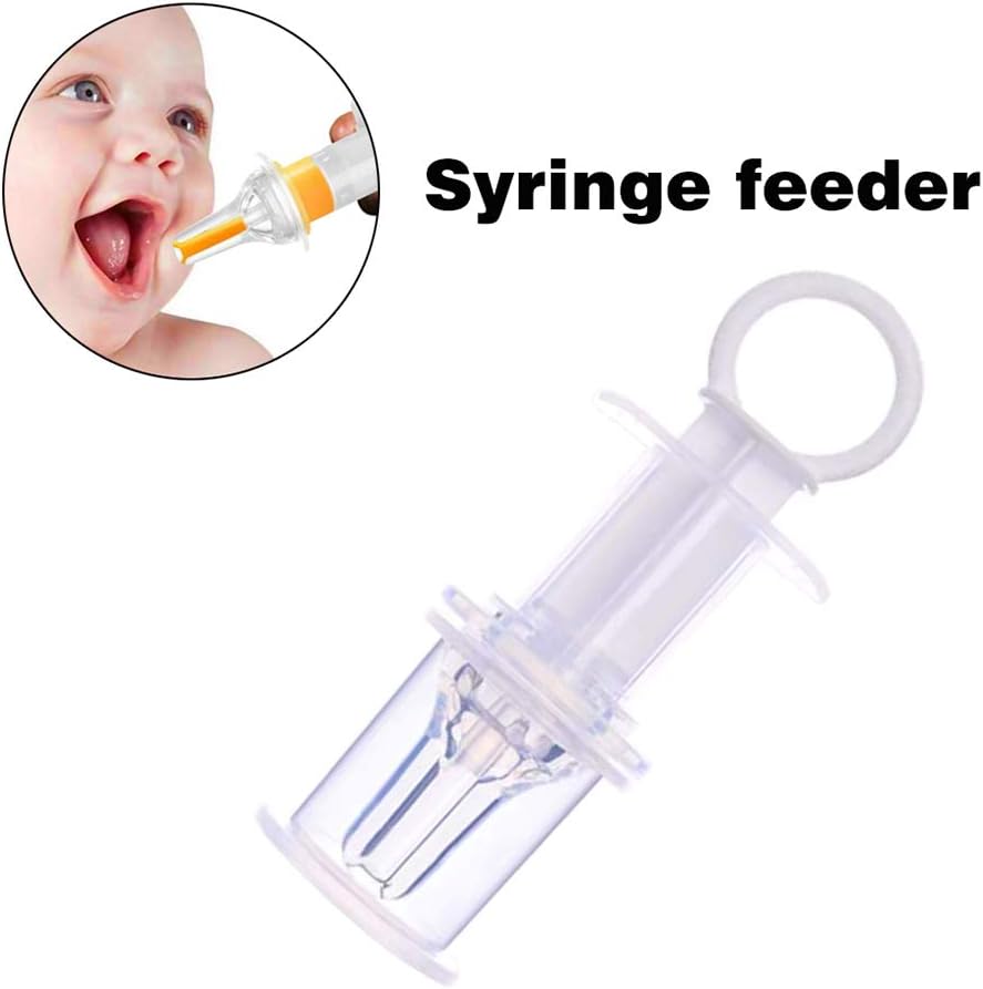 Decdeal Distributeur De Medicaments Pour Bebe Jus Ou Autres Eau Avec Sucette De Tetine Pour Nourrir Les Medicaments Tetines Bebe Puericulture Dwteam In