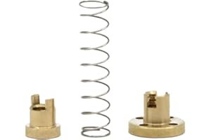 ReliaBot 1pc T8 Tr8x4 Anti Backlash Spring Loaded Nut Elimination Gap for 4mm Lead Acme Threaded T8x4 Lead Screw (2mm Pitch, 2 Start, 4mm Lead)