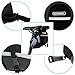 Roswheel 13196 1.2L Capacity Bike Saddle Bag Bicycle Under Seat Pack Cycling Accessories Pouch, Blac