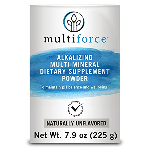 Multiforce Alkalizing Multimineral Supplement for Healthy pH Balance and Reduced Acidity