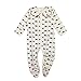 Infant Baby Boy Girl Short Sleeve Romper Jumpsuit Clothes Letters Print Clothes