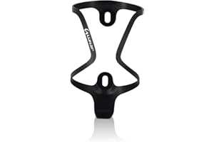 GOUCRRO Bike Water Bottle Holder: Ultra-Light Bicycle Bottle Cages with Screws, Alloy Aluminum, Universal Bike Cup Holder Rack for Road MTB Bikes(Black)