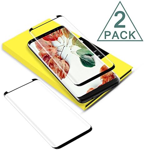 Lupaava Galaxy S8 Screen Protector, [2pack] Tempered Glass, Crystal Clear, 9H Hardness, 3D Touch Compatible, Glass Screen Protector (S8 \ 2Pack)