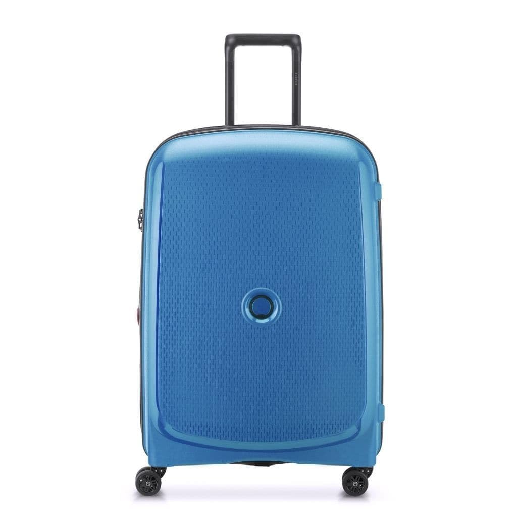 DELSEY PARIS - Belmont Plus - Extendable rigid cabin suitcase - 55x35x27cm - 39 liters - S - Zinc blue