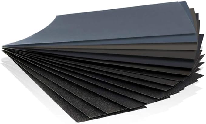 Schleifpapier für Körnung 400 bis 3000 Blatt Sandpapier Schleifpapier