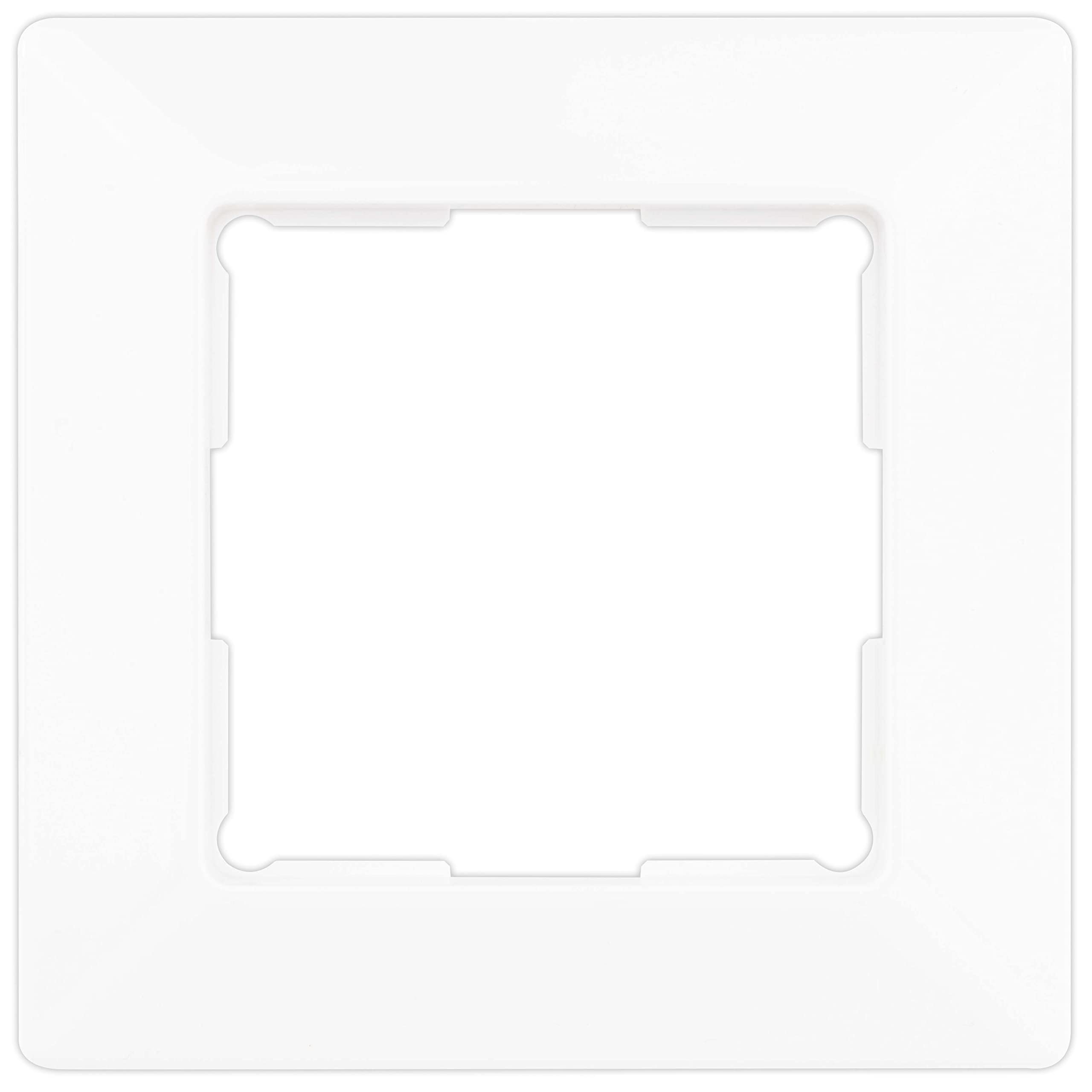 REV 0236810104 Quadro, 1-way frame socket, frame light switch, etc., white
