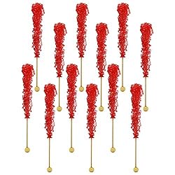 Rock Candy Lollipops Pops Candy Suckers, Color and
