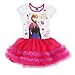 Disney Frozen Anna Short Sleeve Shimmer Mesh Tutu Dress -Pink -Size Small (2/4)