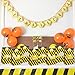 24 Pack Party Bags - Construction Theme with Thank You Stickers - Candy Treat Gift Bags for Kids Boys