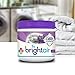 Bright Air Solid Air Freshener and Odor Eliminator, Lavender and Fresh Linen Scent, 14 Ounces (900014) , Purple