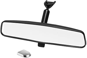 Vkinman 10.5" Rear View Mirror Replacement for Toyota Corolla RAV4 Ford Focus Jeep Wrangler Nissan Rogue Murano Sentra Altima