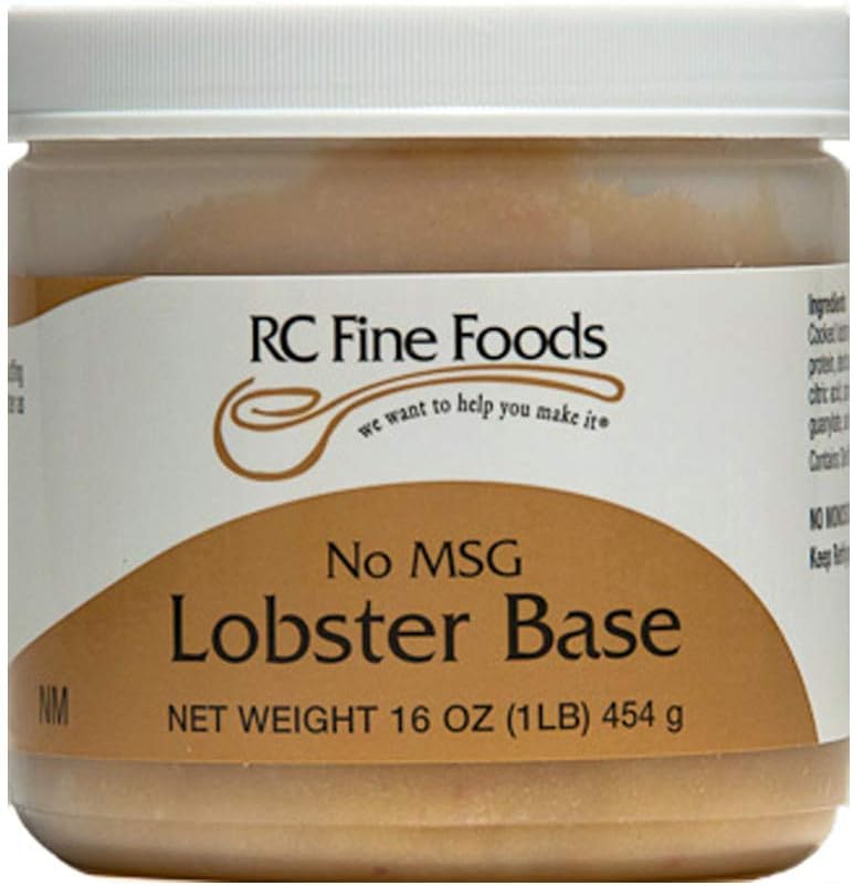 RC Fine Foods Lobster Base 1 lb. Jar