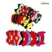 35Pack Superhero Felt Masks For Kids Party Cosplay Superhero Masks With Elastic Rope Avengers Party Favors Mask For Birthday Gifts(Multicolor)