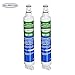 Aqua Fresh 4396701 Refrigerator Water Filter Replacement Compatible with 4396701 Replacement for 9915, EDR6D1, RWF2000A, LC200V, RWF1021, Filter 6, WFL200, 4396702, EFF-6001A (1 Pack)