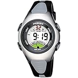 Kids Watch 30M Waterproof Sport LED Alarm Stopwatch Digital Child Wristwatch for Boy Girl Gift Black