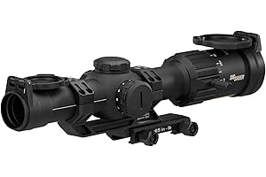 SIG SAUER Tango-MSR LPVO 1-6x24mm Waterproof Fogproof Rugged Tactical Hunting Rifle Scope | Second Focal Plane/SFP/F2 | Includes Alpha-MSR Aluminum Mount, Flip-Back Lens Covers