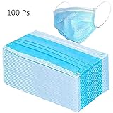 Kennedy Disposable Earloop Face Masks，Great for Virus Protection and Personal Health (100)