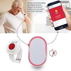 Topvico WiFi Caregiver Pager Call Button for