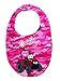 Pink CaseIH Tractor Baby Bib