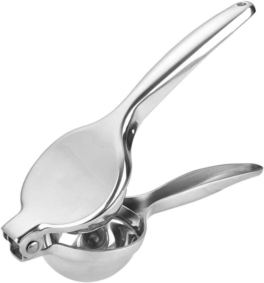 Exprimidor de limón, acero inoxidable Exprimidor manual de limón Naranjas Exprimidor rápido y Exprimidor de limón, acero inoxidable Exprimidor manual de limón Naranjas Exprimidor rápido y