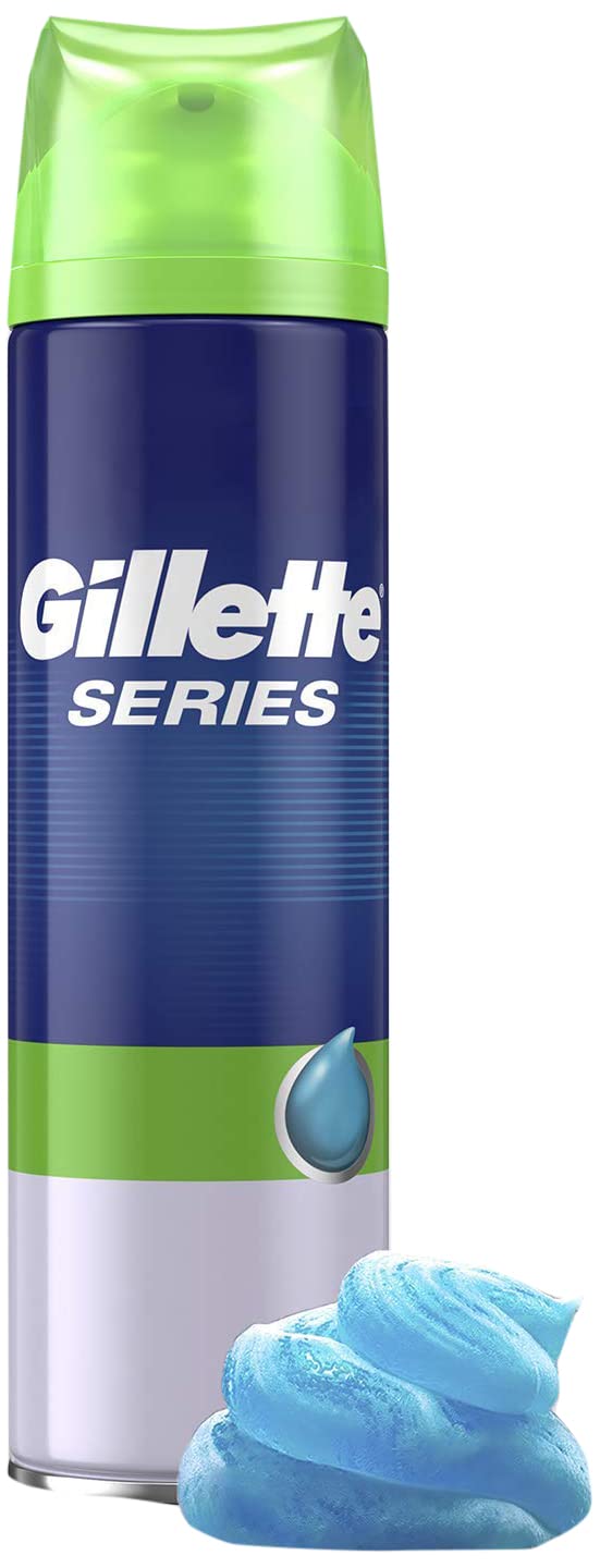 Gillette Series Sensitive Skin Shaving Gel for Men, 200 ml