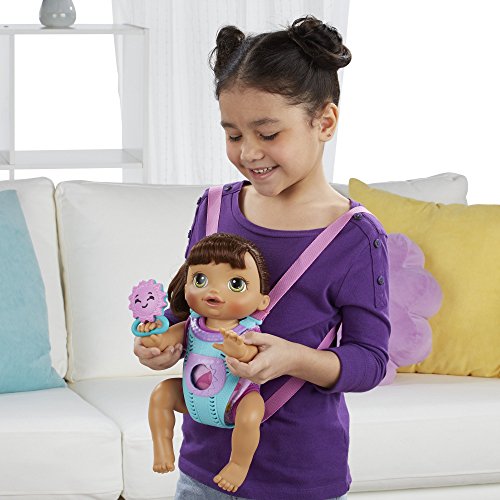 Baby Alive Baby Go Bye Bye (Brunette)