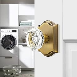 Orger Crystal Interior Half-Dummy Door Knob for