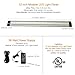 Lightkiwi N5886 12 inch Warm White Dimmable LED Under Cabinet Lighting 12 Panel Pro Kit, 3360 Lumen, 3000 Kelvin, 24VDC, Dimmer Switch & All Accessories Included, Continuous Dimming, Aluminum Body