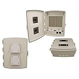Outdoor Weatherproof Vented Enclosure Box with 120