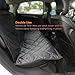 Glyby Dog Car Seat Cover - Car Backing Seat Cover for Pet- Quilted Waterproof Non Slip Hammock Convertible