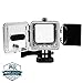 Impact Imagery - Underwater Housing for Session Camera with Anti-Fog Inserts - Protective Waterproof Dive Shell - 45m Deep Water Scuba Case - Accessory Kit for Hero 4 &5 with Mount Bracket