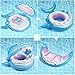 PALADOU Baby Swimming Pool Float with Canopy for Kids Aged 9-36 Months Fun on The Water, Baby Swim Floaties Shark Ring Boat Floating