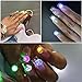 Glowing Diamond Stainless Steel LED Earrings For Party Club Disco Rave Bright Stylish Fashion(1 Pair) -Kailian-Colorful Light