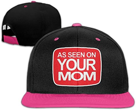 As Seen On Your Mom Hip-Hop Cap Flat Brim Cap Unisex