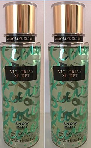 Victoria's Secret Fragrance Mist Snow Mint 8.4 fl Oz Bundle of 2