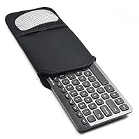 Orchidtent Soft Neoprene Sleeve Travel Storage Carrying Case Cover Bag for The Logitech Easy-Switch K810 / K811 Wireless Bluetooth Keyboard/Apple Keyboard MC184LL/B/MC184D/A/MC184D