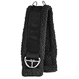 Intrepid International Western Fleece Cinch Girth, Black, 28-Inch