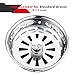 2 PCS Kitchen Sink Strainer Drain Strainer Stopper- Replacement for Standard Drains (3-1/2 Inch), 304 Stainless Steel Sink Basket Strainer with Rubber Stopper by Baban