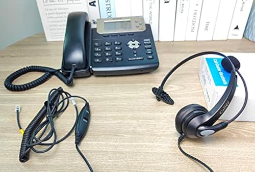 Office Headphones For Desk Phone Callez RJ9 Phone Headset Office