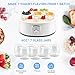Automatic Yogurt Maker Machine 7 Glass Greek Jars Customize To Your Flavor And Thickness Electric Maker 1.5L (White)