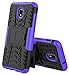 Samsung Galaxy J7 Refine Case - Shockproof Protective with Kickstand for J7 2018, J737V, J737T (Purple)