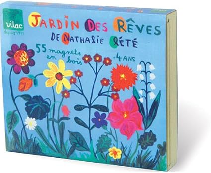 Amazon フランス Vilac社 フラワーパズルマグネット ナタリーレテ Nathalie Lete インテリア