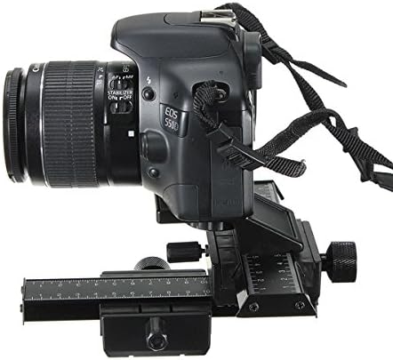 Werse 4-way Macro Shot Focusing Focus Rail Slider 1/4 Screw For DSLR