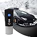PUNCIA 12V Electric Heated Travel Coffee Mug For Car Smart Heated Coffee Mug Warmer With LCD Temp Display and Control (Black)