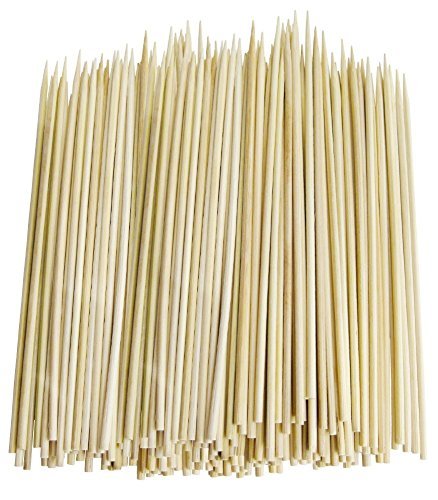 Best Buy! SmartPack USA Bamboo Skewers 6″, Set of 300