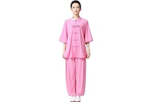 ZooBoo Women's Fashion Chinese Traditional Tai Chi Uniform Kung Fu Clothing