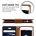 GOOSPERY Canvas Wallet Designed for iPhone SE 3(2022) / iPhone 7,8 / iPhone SE(2020) Wallet Case,Denim Fabric Design [3 Card Slots & 1 Side Pocket] [Standing Feature] - Navy