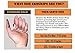 Jolly Green Products Ekogrips Premium Heat-Resistant BBQ Glove for Cooking and Meat Handling, Kitchen Oven Gloves, Fireplace Accessory, Campfire Gloves, BBQ Mitt, Dishwashing Gloves (Orange, L/XL)