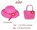 T O K G O - 6 Girls Tea Party Sun Hat and Purse Sets. Includes 6 Purses & 6 Daisy Flower Sunhats