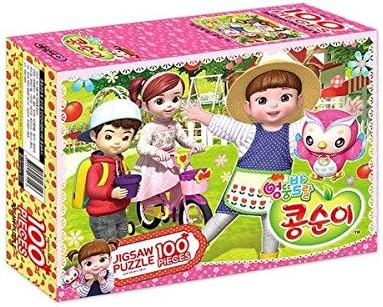 KONGSUNI Wacky and Sporty Kongsunii Jigsaw Puzzle 100 Pieces / Best Gift for Children
